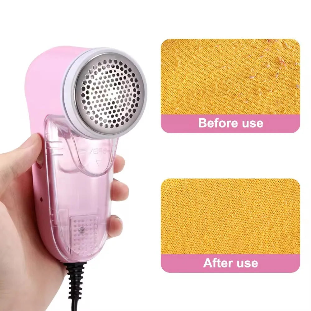 Rechargeable Electric Lint Remover and Fabric Shaver