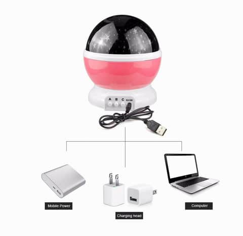 Dream Rotating Projection Lamp