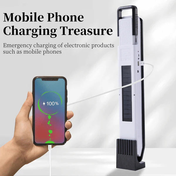 Rechargeable LED Light with Solar Panel