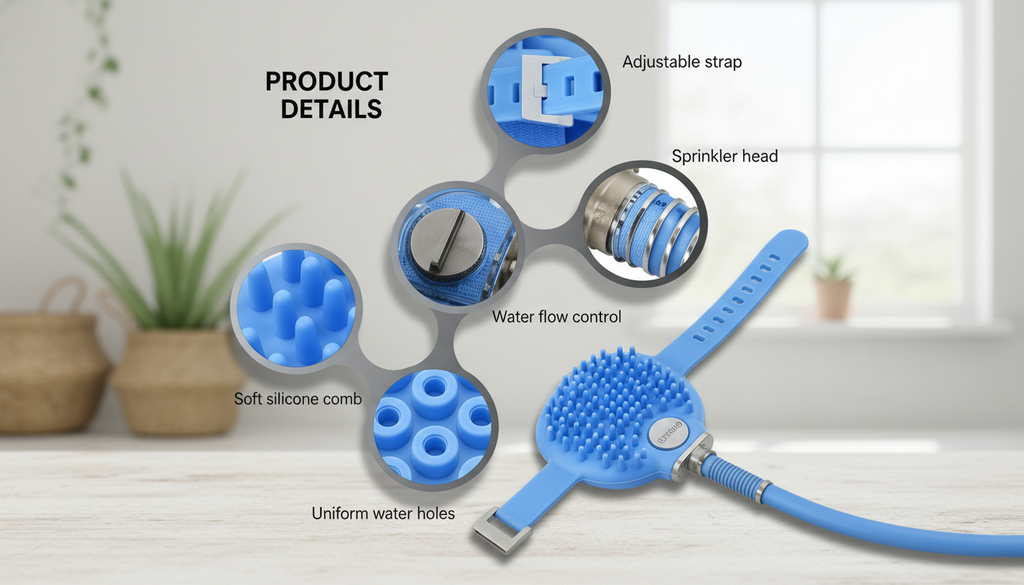 Pet Bathing Brush
