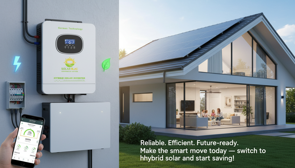 Hybrid Solar inverter 5500 H + 110 A MPPT