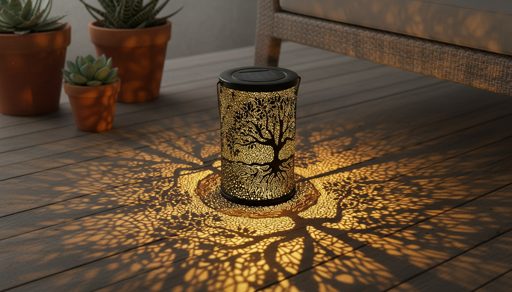 3D Solar Projection Lamp