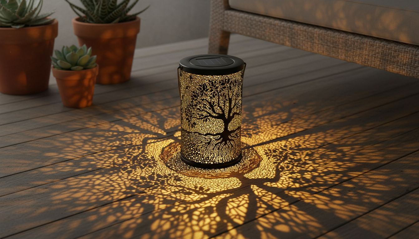 3D Solar Projection Lamp