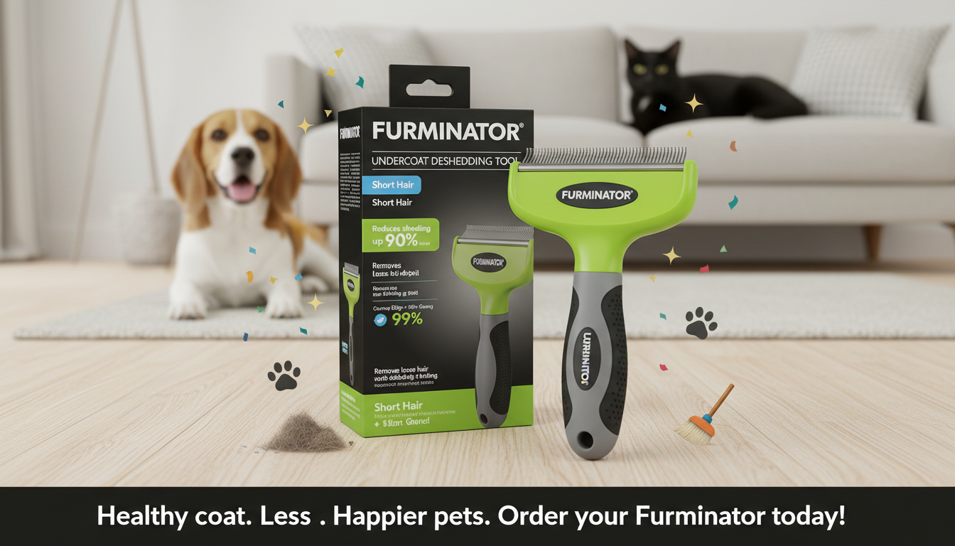 Furminator Short Hair Deshedding Tool
