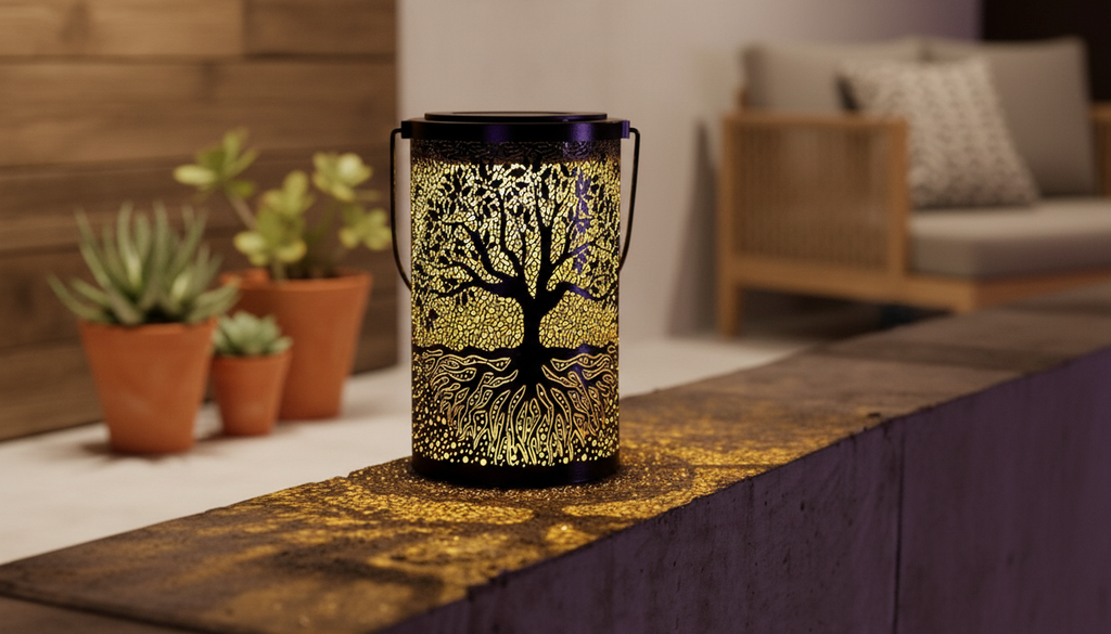 3D Solar Projection Lamp