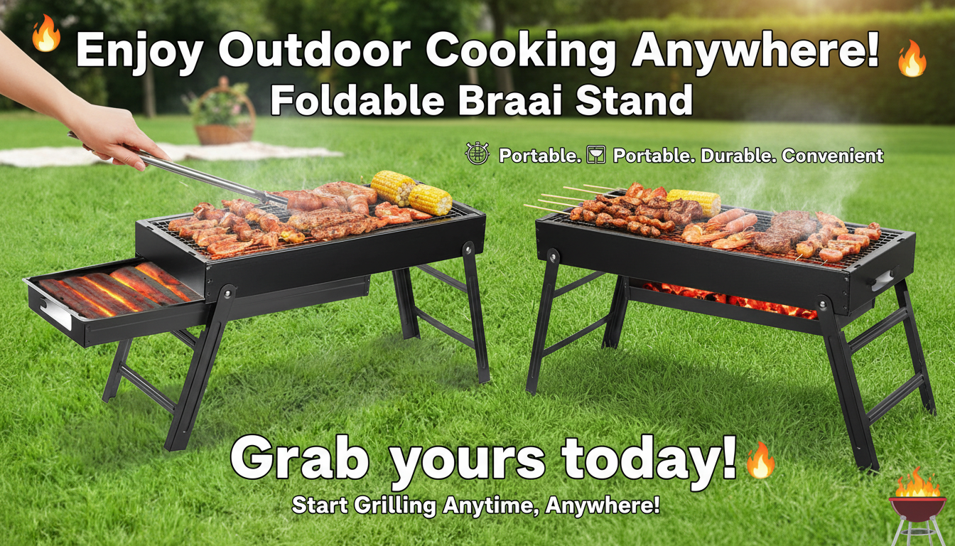 Foldable Mini Barbecue Grill