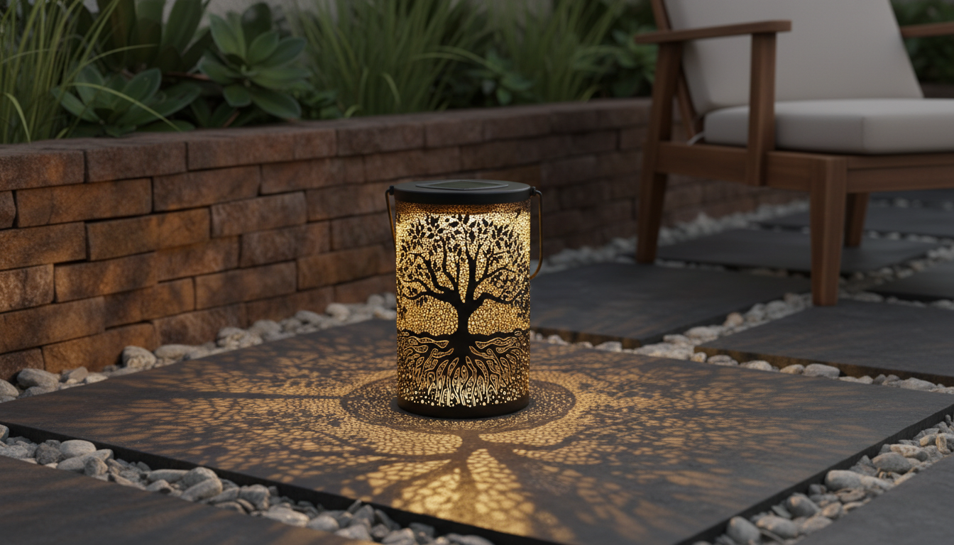 3D Solar Projection Lamp