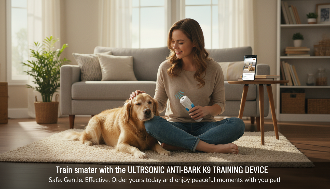 Ultrasonic Anti-Bark K9 Training Device